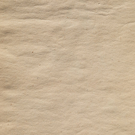 Crumple brown paper material with bumpy textureの写真素材