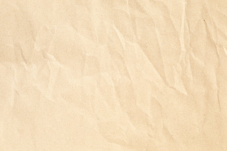 Creased paper texture material closeupの写真素材