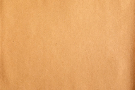 Old macro kraft brown paper material textureの写真素材