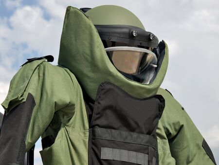 Bomb Disposal Suitの写真素材