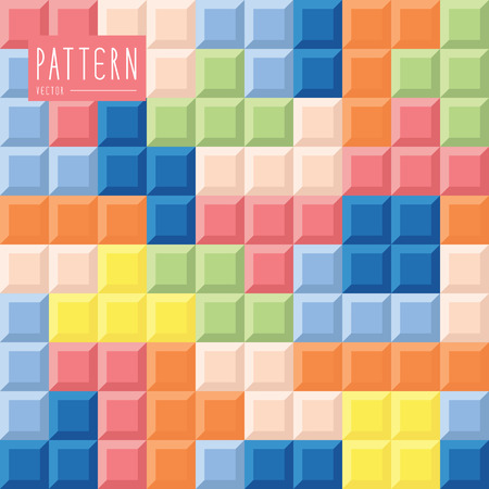 Seamless pattern contemporary and modern that you can change color.のイラスト素材