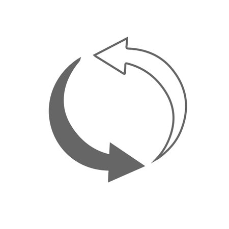 black direction arrows for transfer, sync, migration data. traffic bridge or exchange conept. linear...