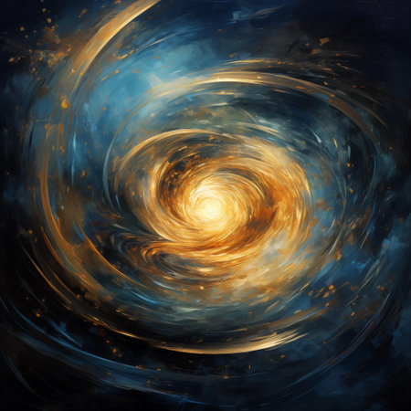 abstract fractal background a computer-generated 2D illustration, textureの素材
