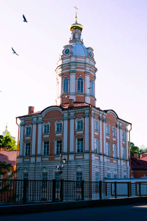 old Orthodox Church on Alexander Nevsky square