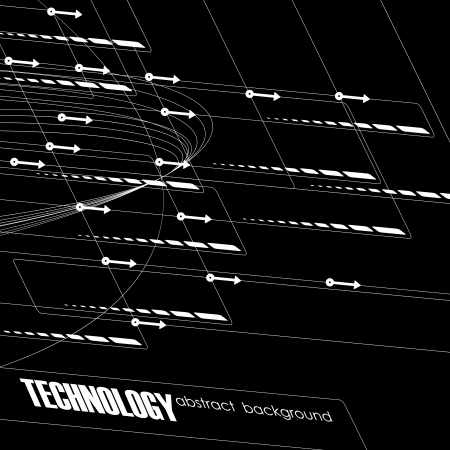 technical backgroundのイラスト素材