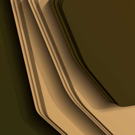 3D style, abstract background with lots of layersのイラスト素材
