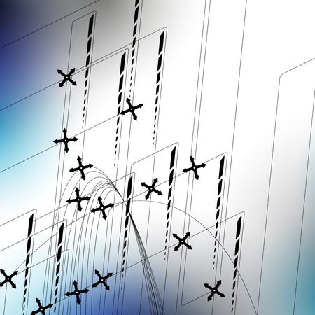 technical backgroundのイラスト素材