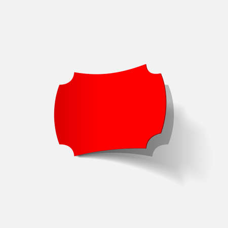 realistic design elementのイラスト素材