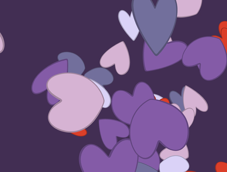 valentine backgroundのイラスト素材