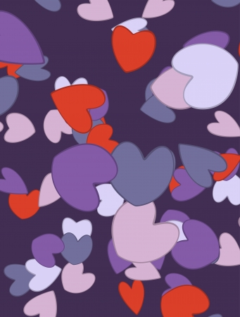 valentine backgroundのイラスト素材