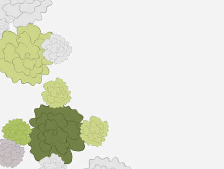 floral backgroundのイラスト素材