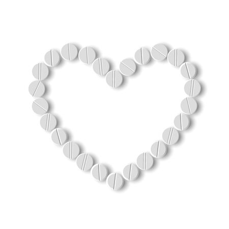 Heart of pillsのイラスト素材