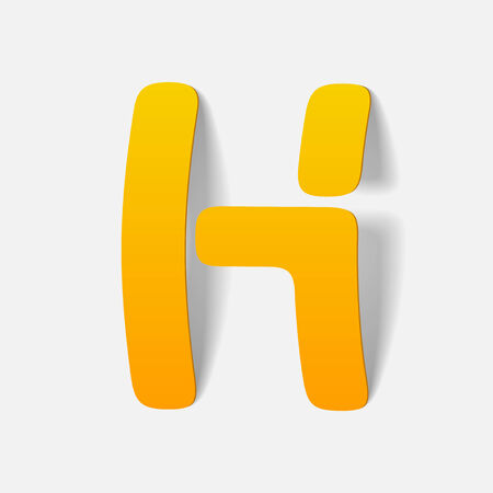 letter of the alphabet. Vector Illustration Design Elementのイラスト素材