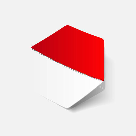 realistic design element: hexagonのイラスト素材