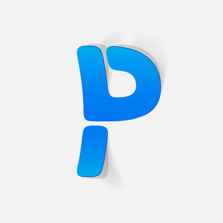 letter of the alphabet. Vector Illustration Design Elementのイラスト素材