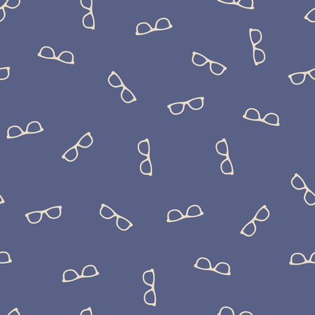 seamless background: glasses. Style Illustration Design Patternのイラスト素材