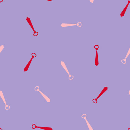 seamless background: tie. Style Illustration Design Patternのイラスト素材