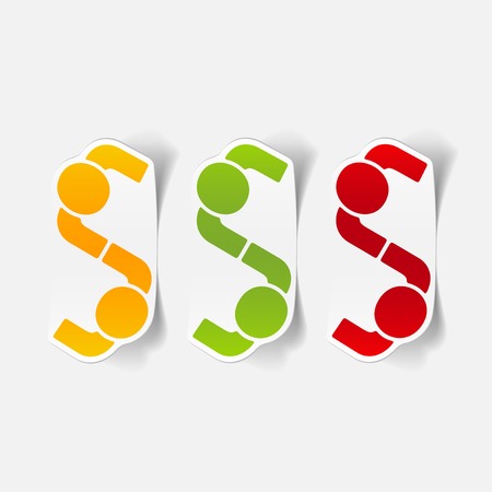 realistic design element: handshake. Vector Illustrationのイラスト素材