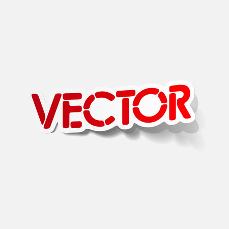 realistic design element: vector. Modern Graphic Illustrationのイラスト素材