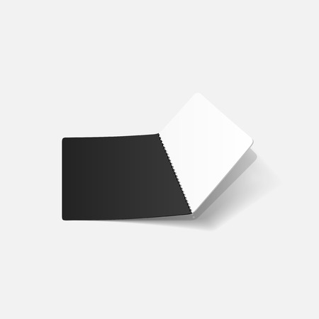 realistic design element: rectangle, seam, cornerのイラスト素材