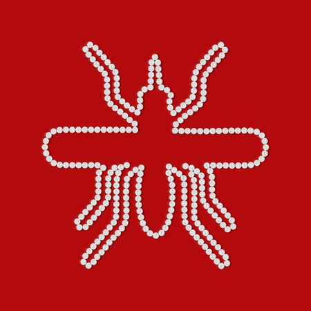 pills concept: mosquito, insectのイラスト素材