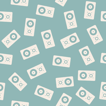seamless background: dynamic, soundのイラスト素材