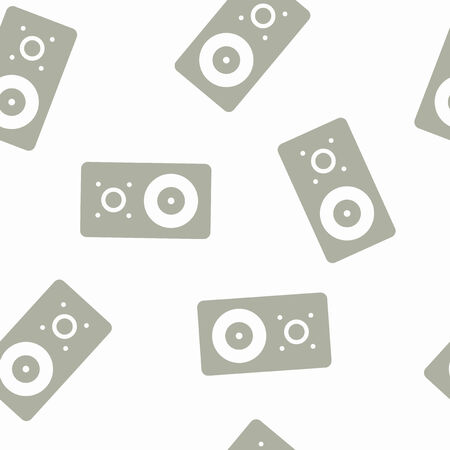 seamless background: dynamic, soundのイラスト素材