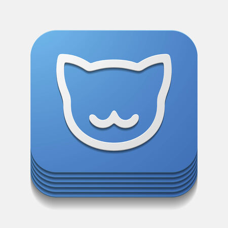 app concept: catのイラスト素材