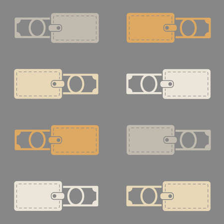 seamless background, purse, moneyのイラスト素材
