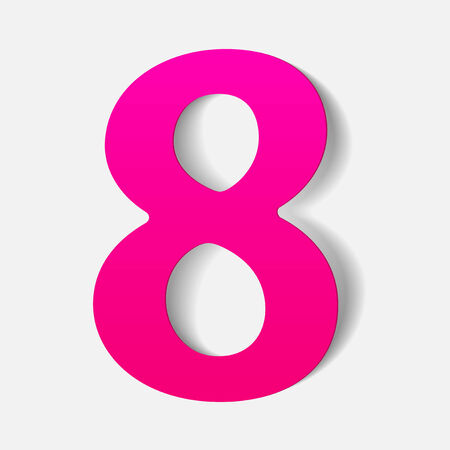 number of the alphabetのイラスト素材