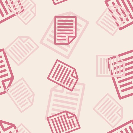 seamless background: paperのイラスト素材