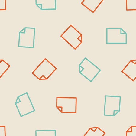 seamless background: paperのイラスト素材