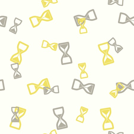 seamless background: hourglassのイラスト素材