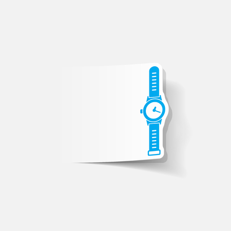 realistic design element: watchのイラスト素材