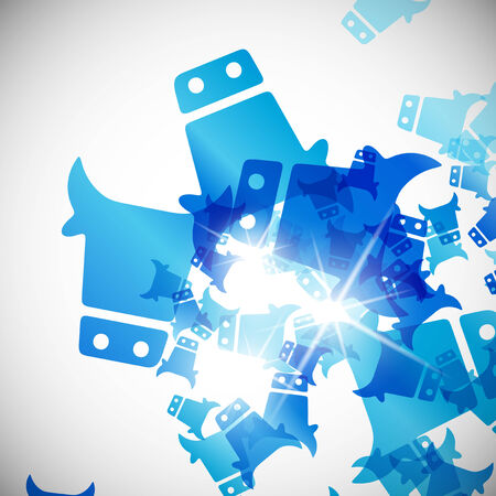 abstract background: cowのイラスト素材