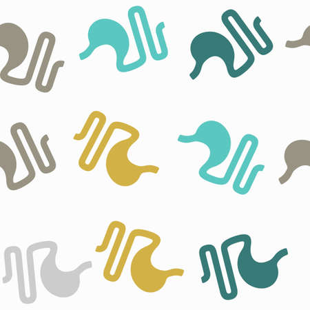 seamless background: stomach