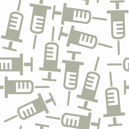 seamless background: syringeのイラスト素材