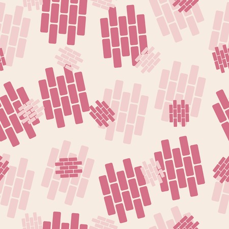 seamless background: brickのイラスト素材