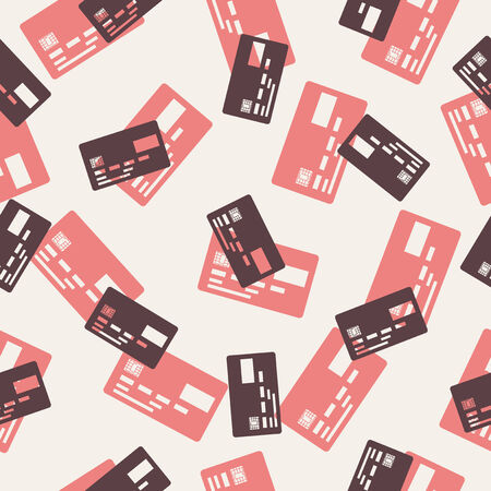 seamless background: cardのイラスト素材