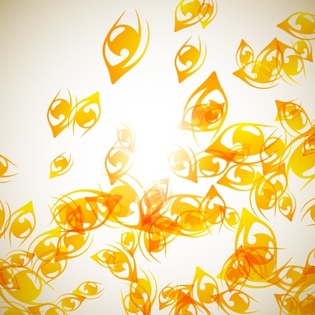 abstract background: eyeのイラスト素材