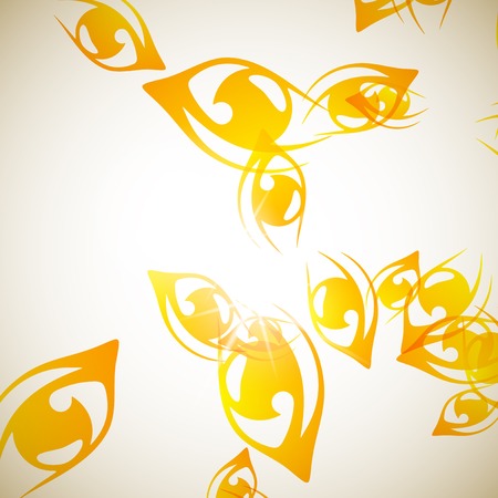 abstract background: eyeのイラスト素材