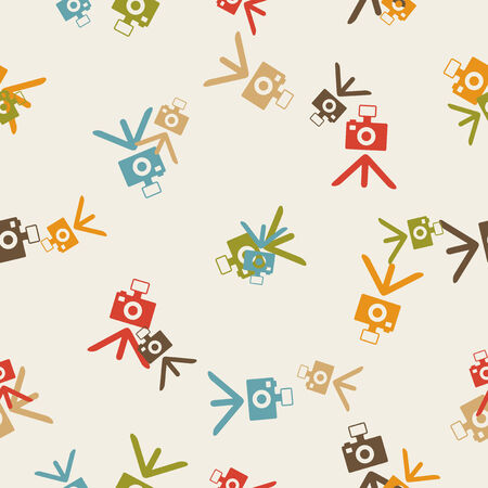 seamless background: photoのイラスト素材