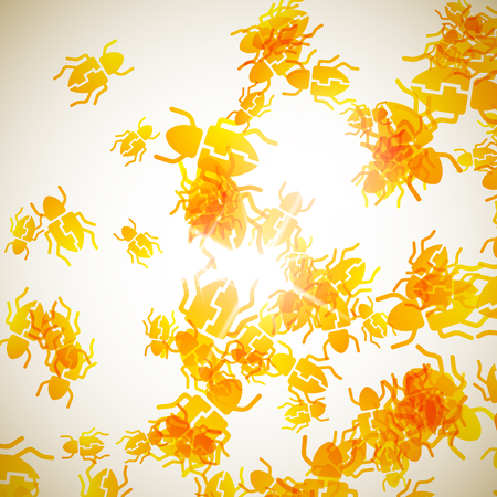 abstract background: beetleのイラスト素材