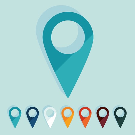 it is a flat design in modern styleのイラスト素材