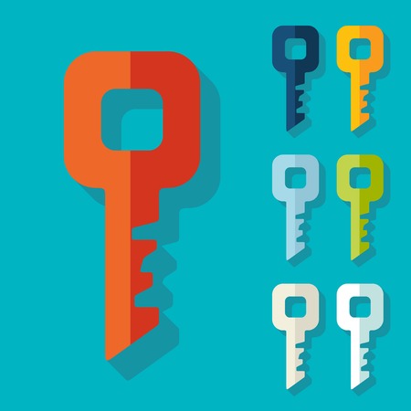 it is a flat design in modern styleのイラスト素材