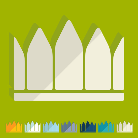 it is a flat design in modern styleのイラスト素材
