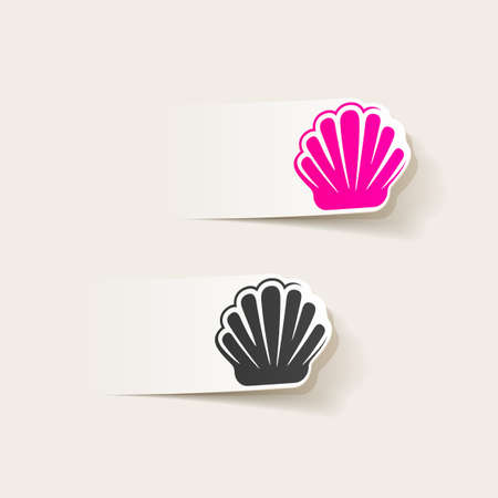 it is a realistic element of modern designのイラスト素材