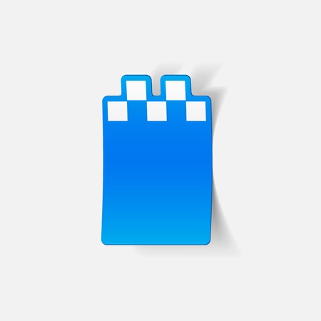 Realistic element of modern designのイラスト素材