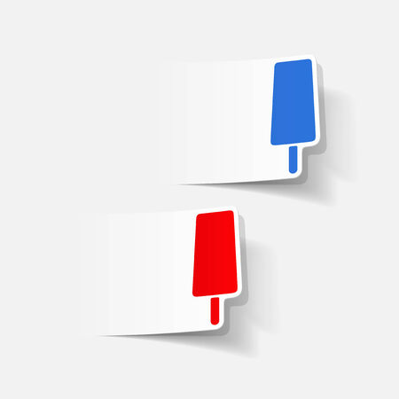 Realistic element of modern designのイラスト素材