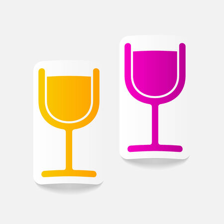 Realistic element of modern designのイラスト素材